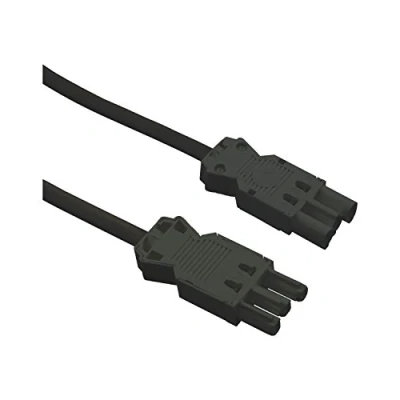 Afbeelding van Wieland GST18I3K1BS 15 03SW verlengkabel, 0,3 m, zilver