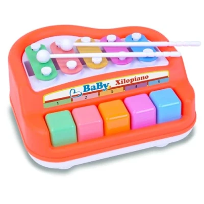 Image de Bontempi Xylopiano, 550520, Multicolore, 17.5 x 17 7 cm