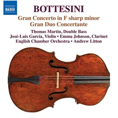 Afbeelding van English Chamber Orchestra, Andrew Litton Bottesini: Grand Concerto (CD)