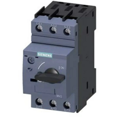 Afbeelding van Siemens 3RV2021 1HA10 Vermogensschakelaar 1 stuk(s) Instelbereik (stroomsterkte): 5.5 8 A Schakelspanning (max.): 690 V/AC (b x h d) 45 97 mm