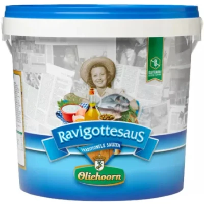 Afbeelding van Oliehoorn Ravigottesaus 10l