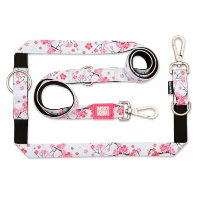 Afbeelding van Max &amp; Molly multifunctionele lijn Cherry Bloom L: 200 cm lang, 25 mm breed hond