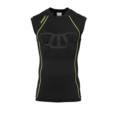 Afbeelding van Uhlsport Bionikframe Tank Top Heren Zwart / Fluogeel Maat: XXL