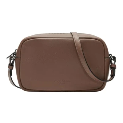 Afbeelding van LIEBESKIND BERLIN Leren Schoudertas Maia Crossbody Bag Russet Bruine