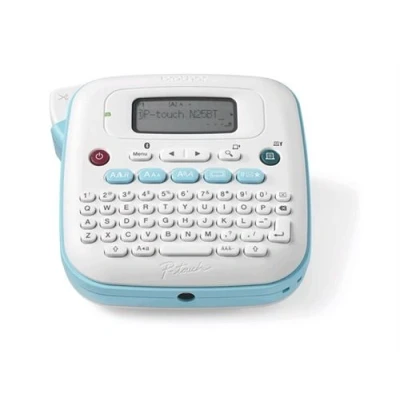 Image de Brother P Touch PT N25BT Étiqueteuse Noir et blanc thermique direct 12 mm de large 180 dpi jusqu&#039;à mm/sec Bluetooth LE outil coupe impression verticale, miroir, aperçu avant impression, par 2 lignes