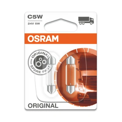 Afbeelding van Osram Gloeilamp 24V Original Line C5W, SV8.5 8 2 Stuks