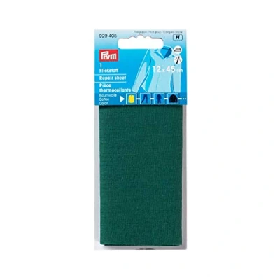 Afbeelding van Prym 12 x 45, 45 cm katoenen reparatiefolie, groen
