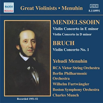Afbeelding van Yehudi Menuhin, Wilhalm Furtwängler, Charles Munch Violin Concertos (CD)