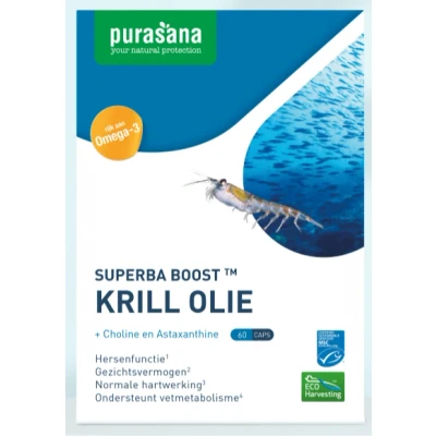 Afbeelding van Huile De Krill Superba Boost (60 Capsules) Retour Gratuit Sous 30 Jours Purasana