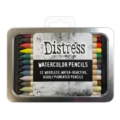 Afbeelding van Ranger Tim Holtz Distress Watercolor Pencils 12 st Kit #5 TDH83597 (02 24)