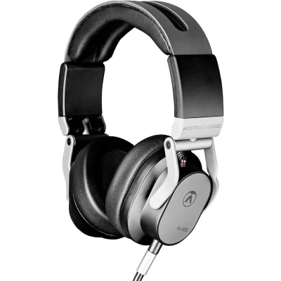 Afbeelding van Austrian Audio Hi X50 HiFi Over Ear koptelefoon Kabel Stereo Zwart/zilver