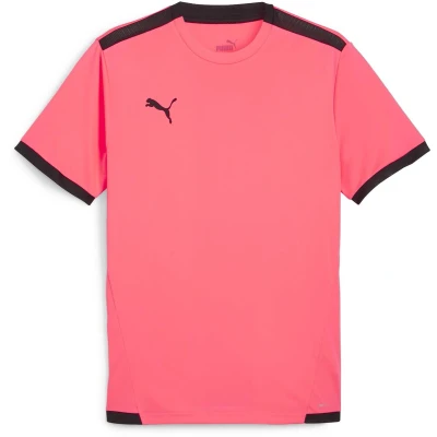 Afbeelding van Puma teamLIGA Jersey Heren Sportshirt Sunset Glow Black