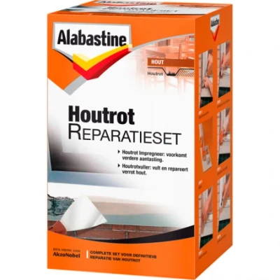 Afbeelding van Alabastine Houtrotvuller Reparatieset 500GR