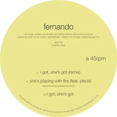 Afbeelding van Fernando I Got, She&#039;s Got (Single)