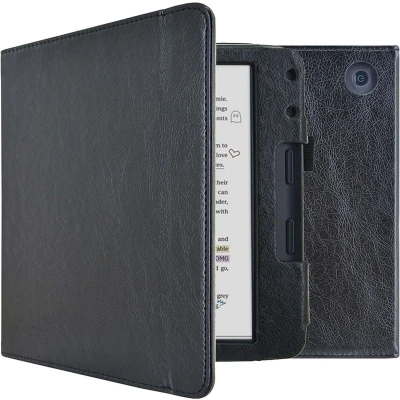 Afbeelding van imoshion Vegan Leather Bookcase voor de Kobo Libra Colour Zwart