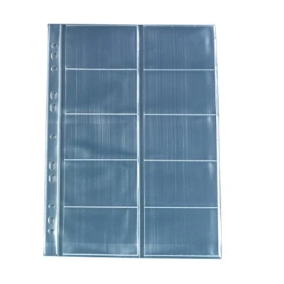 Afbeelding van Herlitz 5894209 visitekaartjeshouder voor 10 kaartjes stuks geperforeerd