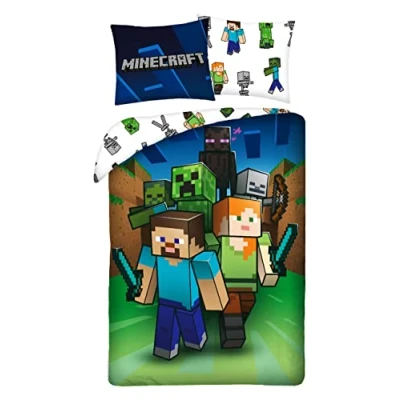 Afbeelding van Dekbedovertrek Monster Hunter Eenpersoons 140 x 200 cm Katoen