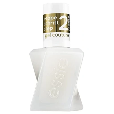 Afbeelding van Essie Nailpolish Gel couture MATT top coat Nagellak: coat, Dames, Maat: 13.5 ml, matte
