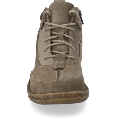 Afbeelding van Josef Seibel Neele Veterboots, Dames, Maat: 37, Taupe Leer