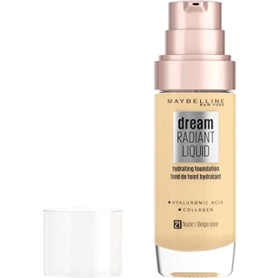 Afbeelding van Maybelline DREAM SATIN LIQUID FOUNDATION+SERUM #21 nude