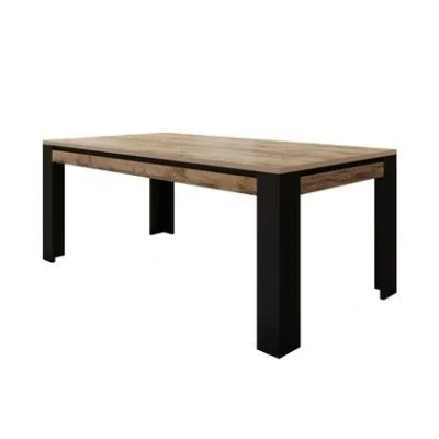 Afbeelding van Meubella Eetkamertafel Trinidad Eiken 195 cm