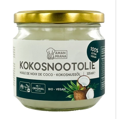 Afbeelding van Amanprana Kokosnootolie Bio 325 ml