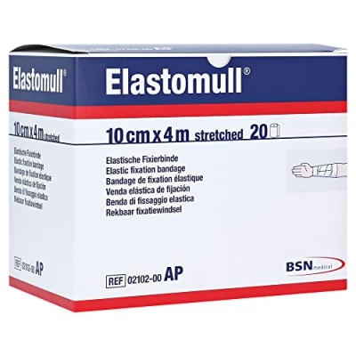 Afbeelding van Elastomull 4 m x 10 cm 20 stuks