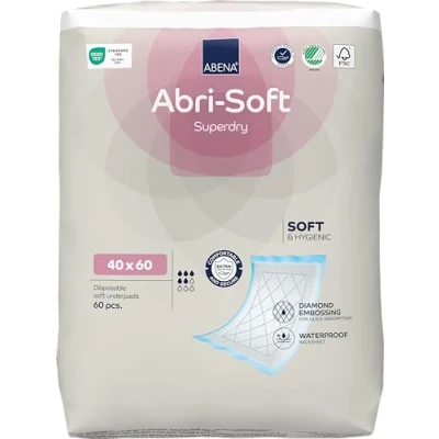 Afbeelding van Abri Soft Superdry Wegwerp Incontinentie Onderleggers 40x60cm