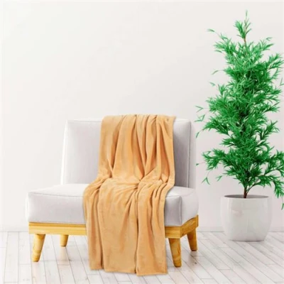 Afbeelding van Deken 130x170 cm polyester woestijnmist