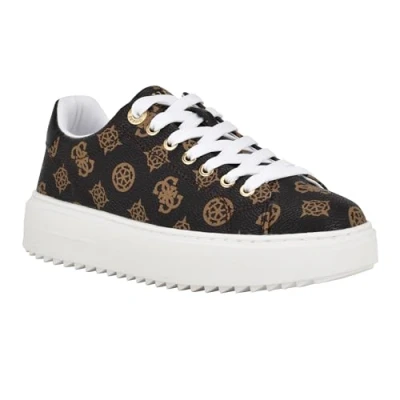 Afbeelding van GUESS Denesa Sneakers voor dames, Medium bruin