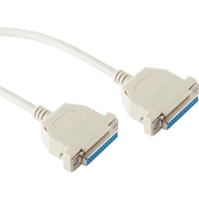 Afbeelding van Seriële RS232 kabel 25 pins SUB D (v) 1,8 meter