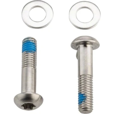 Afbeelding van Remdeel sram montage kit flat mount staal t25 32mm ZWART
