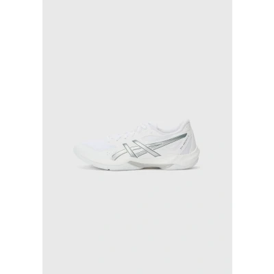 Afbeelding van Asics Gelrocket 12 Volleybalschoenen, Heren, Maat: 42, White/pure silver Kunststof/ textiel