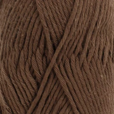 Afbeelding van Paris Garnstudio Drops breigaren 100% katoen, vele kleuren, (44 bruin)