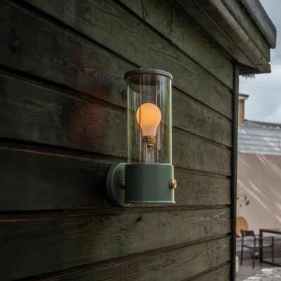Afbeelding van Tala wandlamp Muse Portable, LED lamp E27, groen
