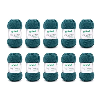 Afbeelding van 3360 40 King Cotton 10x50gram petrol