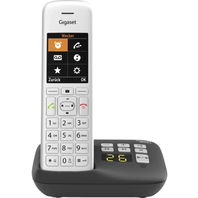 Afbeelding van Gigaset CE 575 A Analoge /DECT telefoon Nummerherkenning Zwart, Zilver
