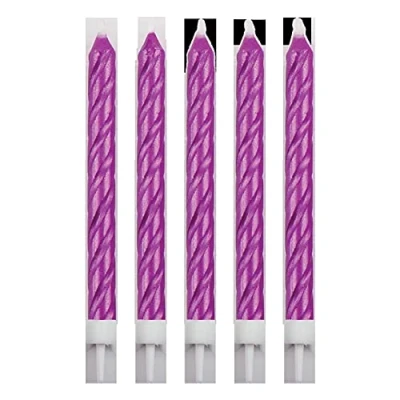 Afbeelding van PME Taartkaarsjes Happy Birthday Roze set/17