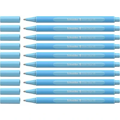 Afbeelding van Schneider balpen Slider Edge pastel XB baby blauw 10 stuks S 152230