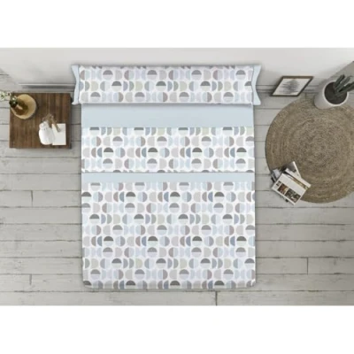 Afbeelding van Set beddengoed Tejidos Reina Cano Blauw Bed van 150