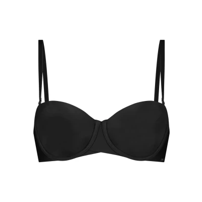 Afbeelding van Hunkemöller Dames Lingerie Voorgevormde strapless beugel bh Jane Zwart maat A70