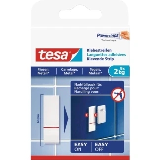 Afbeelding van Dubbelzijdige powerstrip Tesa tegels en metaal 2kg