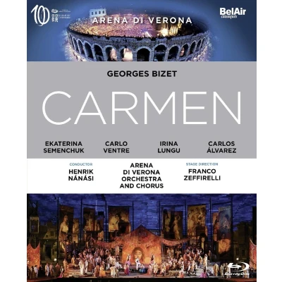 Afbeelding van Orchestra E Coro Dell Arena Di Verona Bizet: Carmen (Blu ray)