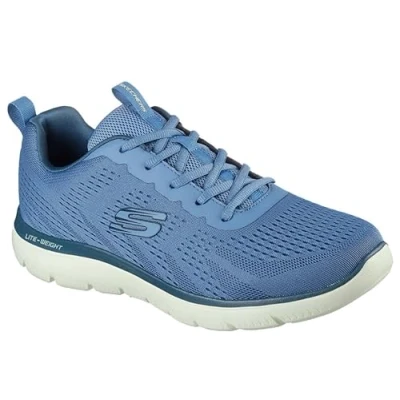 Afbeelding van Skechers Sneakers laag, Heren, Maat: 41, Navy red Schoenen