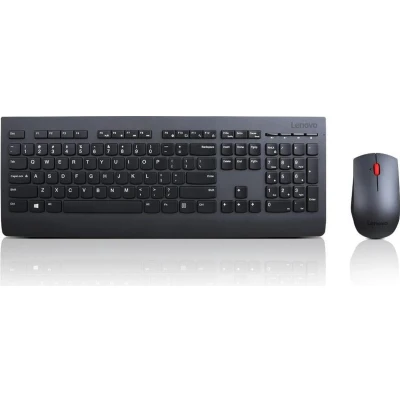 Afbeelding van Lenovo 4X30H56829 RF Draadloos QWERTY Amerikaans Engels Zwart toetsenbord