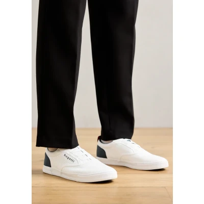 Afbeelding van bugatti Sonoma Sneakers laag, Heren, Maat: 44, White Kunststof