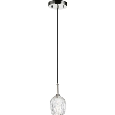 Afbeelding van LED badk wandlamp Cora m gl lampenkap, 1 lampje