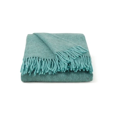 Afbeelding van Klippan Gotland Plaid Van Wol 130 X 200 Cm Turquoise