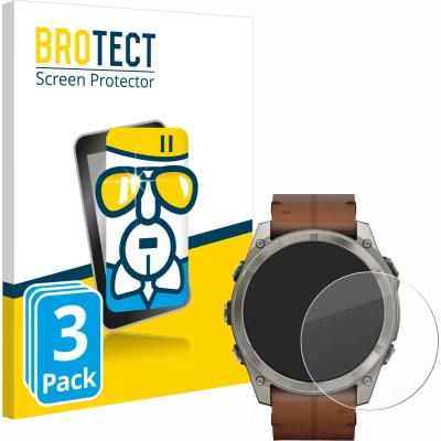 Afbeelding van BROTECT Beschermende glazen screenprotector helder, Smartwatch beschermfolie, Transparant
