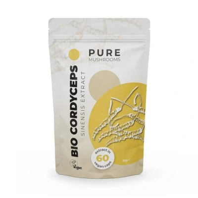Afbeelding van Cordyceps bio capsules Pure Mushrooms